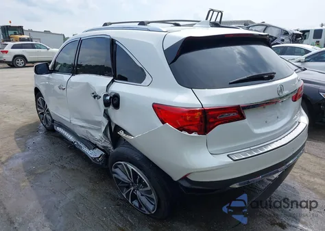 2020 Acura Mdx Technology Package from USA, damaged, VIN 5J8YD4H58LL030107